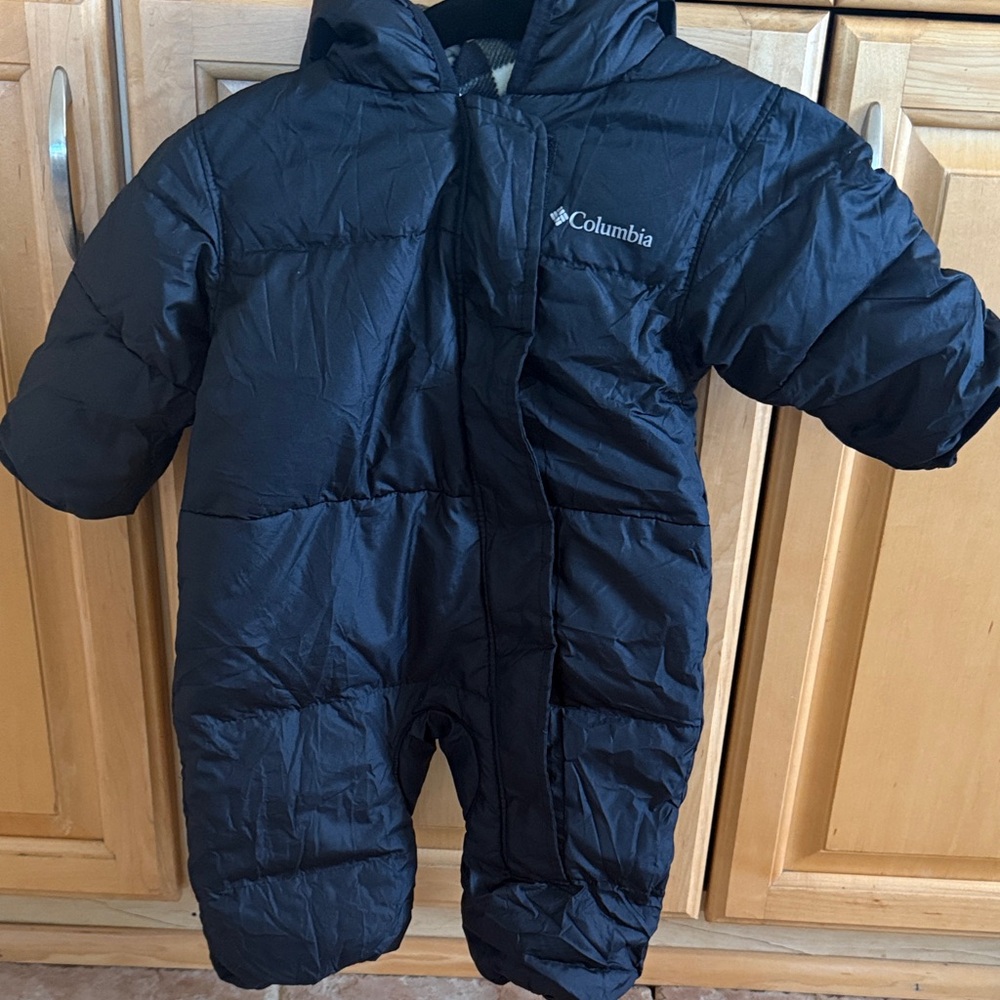 Columbia Black Snowsuit - Infant